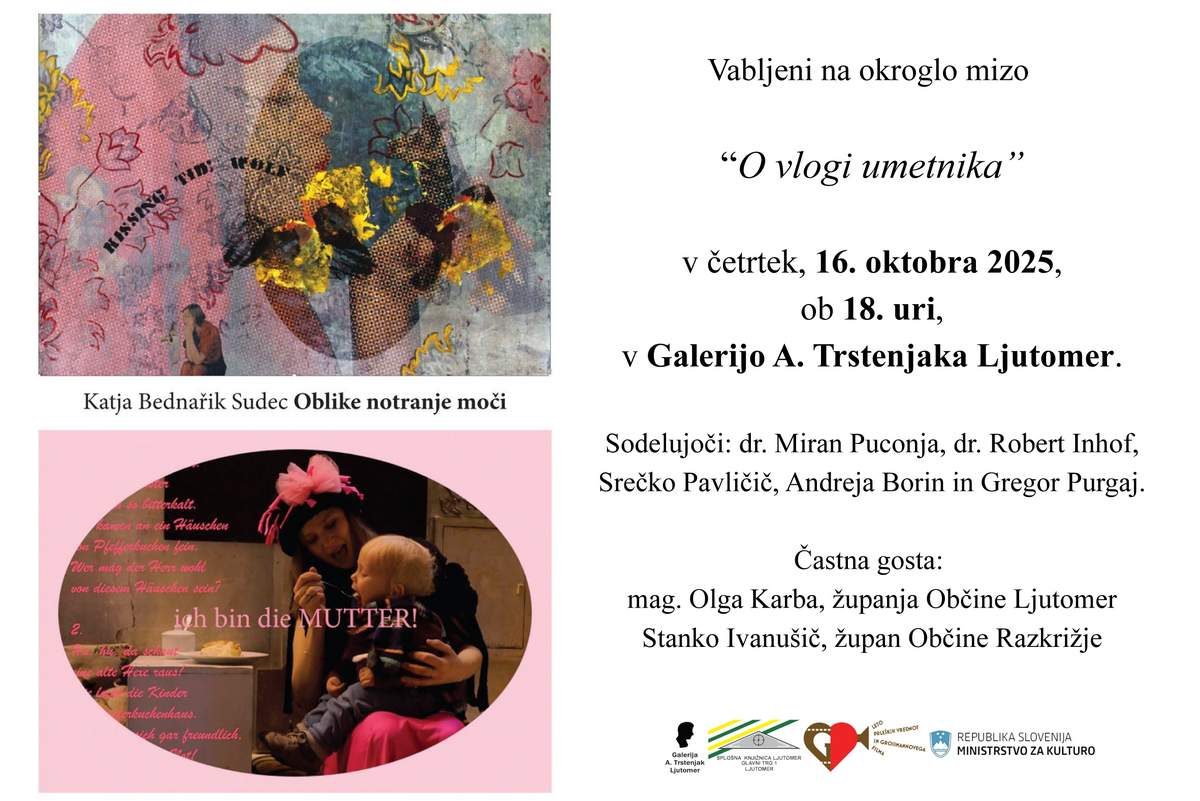 Okrogla miza »O vlogi umetnika«