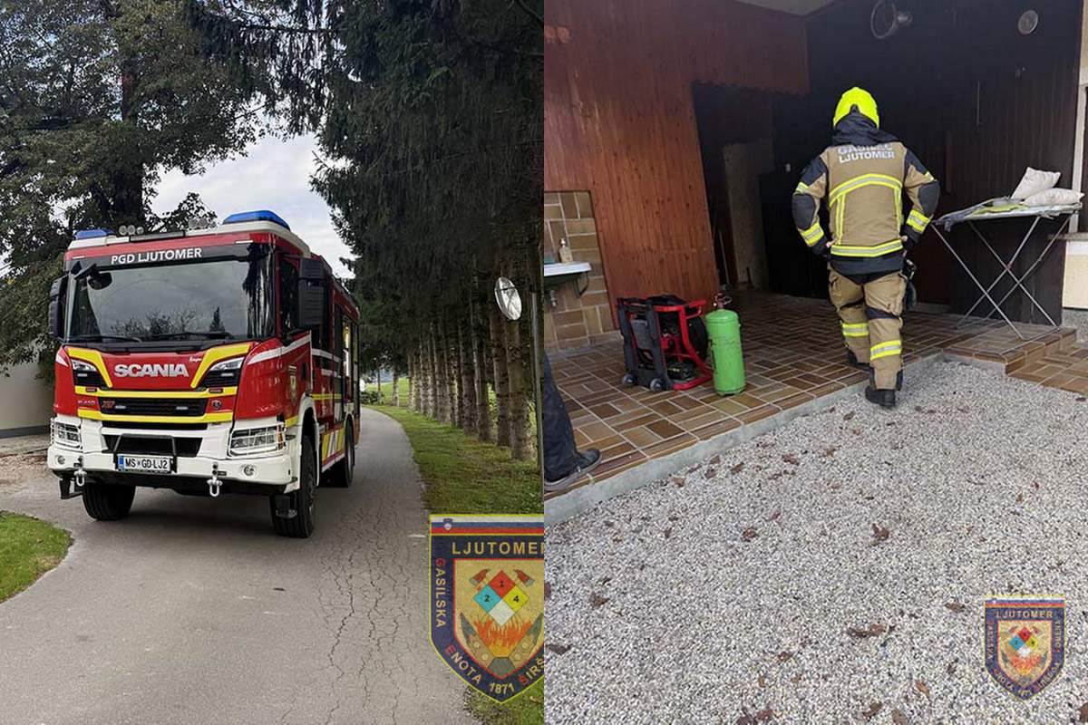 posredovali so gasilci posredovali so gasilci