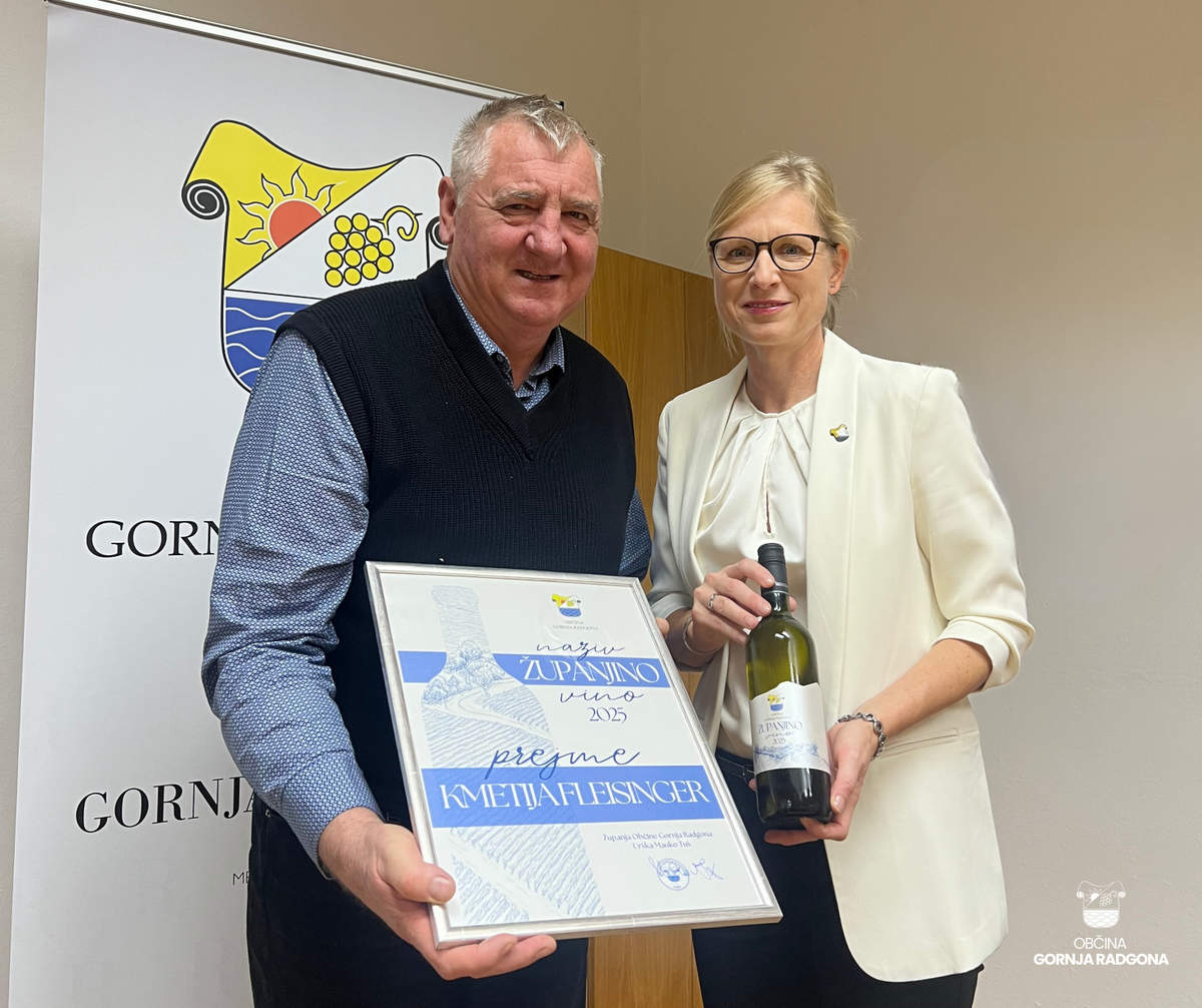 Slavnostna podelitev naziva Županjino vino 2025 Slavnostna podelitev naziva Županjino vino 2025