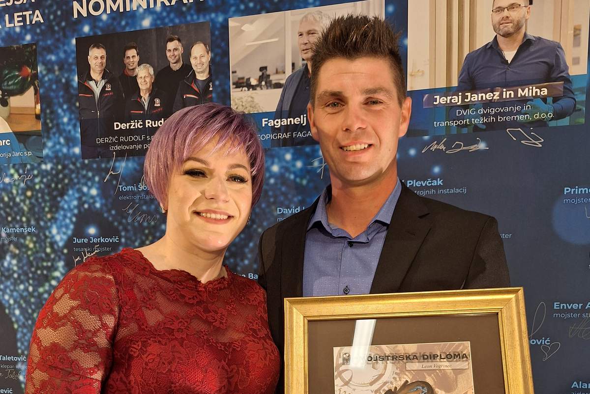 Tesarski mojster Leon Vogrinec