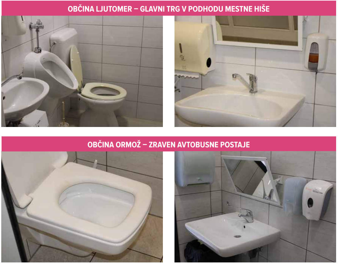 Javni stranišči v Ljutomeru in Ormožu, foto: Društvo za kronično vnetno črevesno bolezen