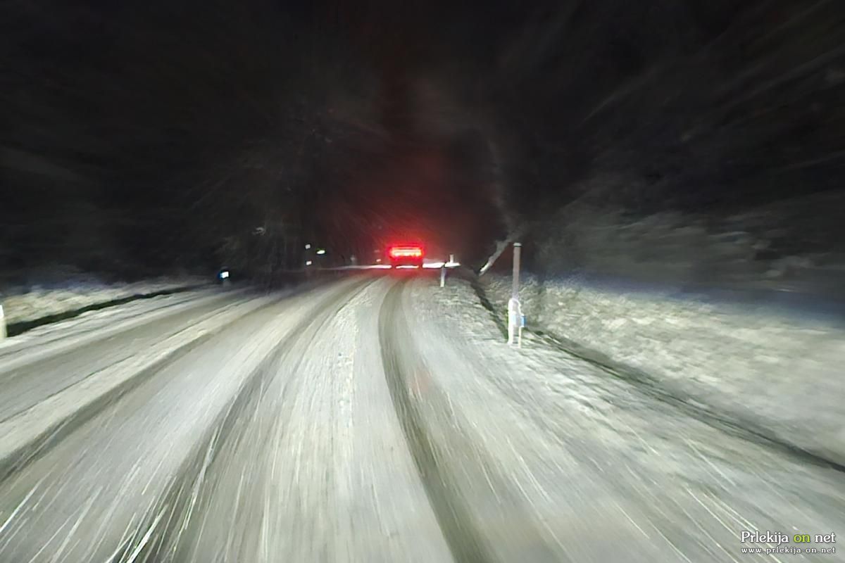 Ceste v Prlekiji trenutno