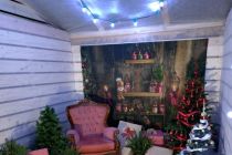 Kulisa za fotografiranje v pripravi