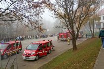 Evakuacijska vaja na OŠ Mala Nedelja