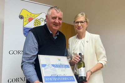 Slavnostna podelitev naziva Županjino vino 2025