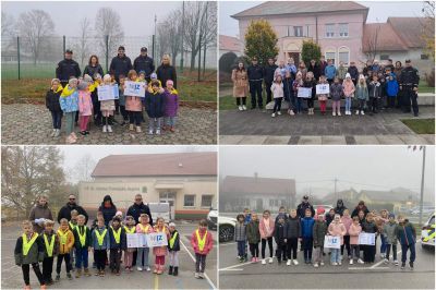 Otroci za varnost v prometu v Veržeju, Križevcih, Negovi in Radencih