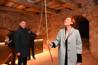 Slovesno so odprli prenovljeni grad Ormož, foto: Občina Ormož