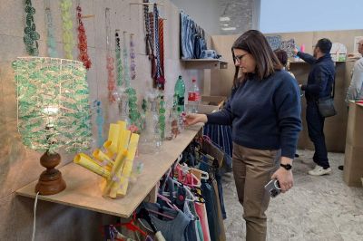 Razstava izdelkov centrov ponovne uporabe