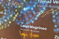 Tesarski mojster Leon Vogrinec