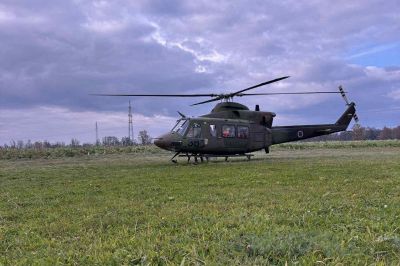 Posredoval je helikopter