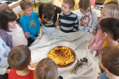 Teden slovenske hrane v vrtcu Mala Nedelja, foto: Ksenija Kolar Švarc
