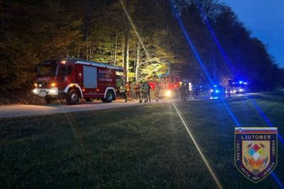 Požar so pogasili gasilci