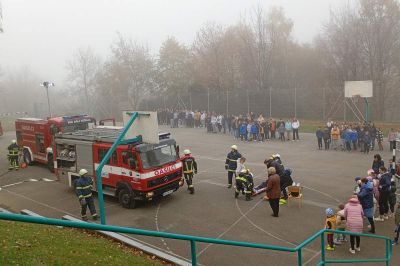 Evakuacijska vaja na OŠ Mala Nedelja