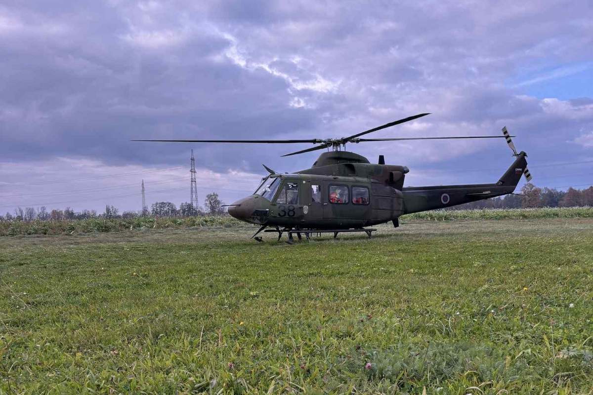 Posredoval je helikopter