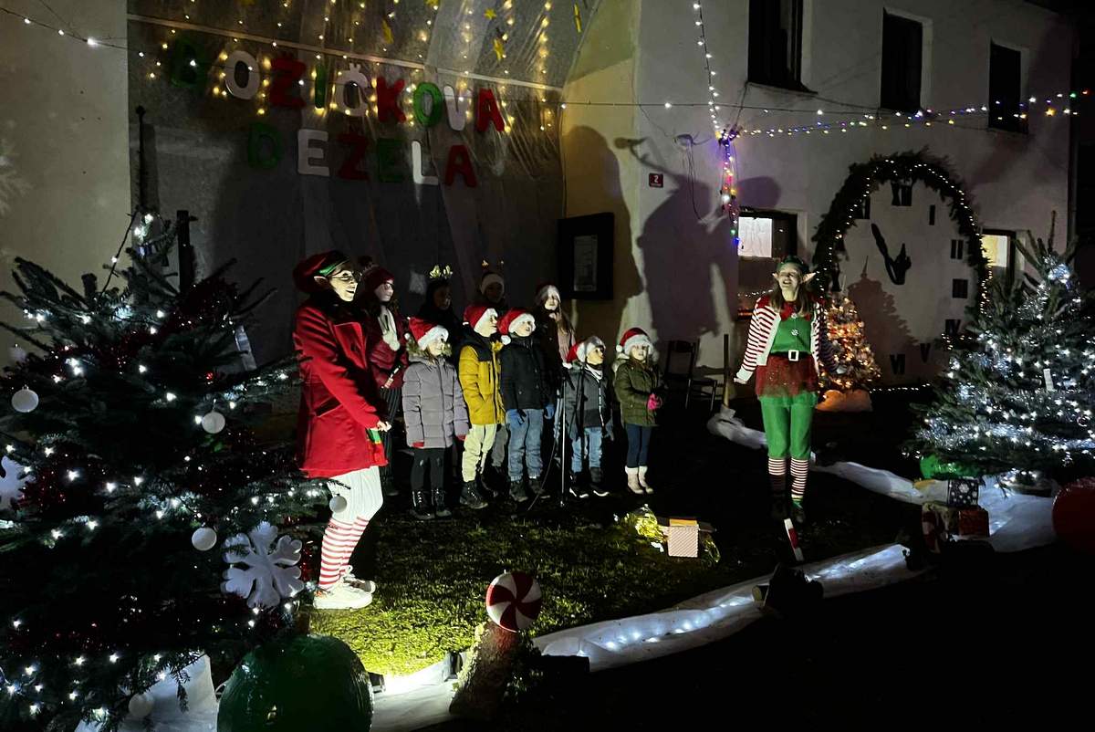 Božičkova dežela v Krištancih