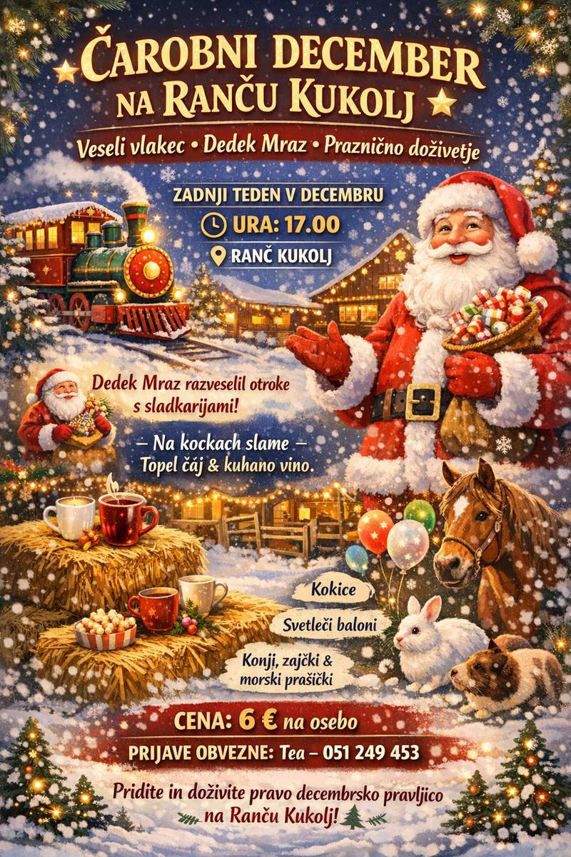 Čarobni december na Ranču Kukolj