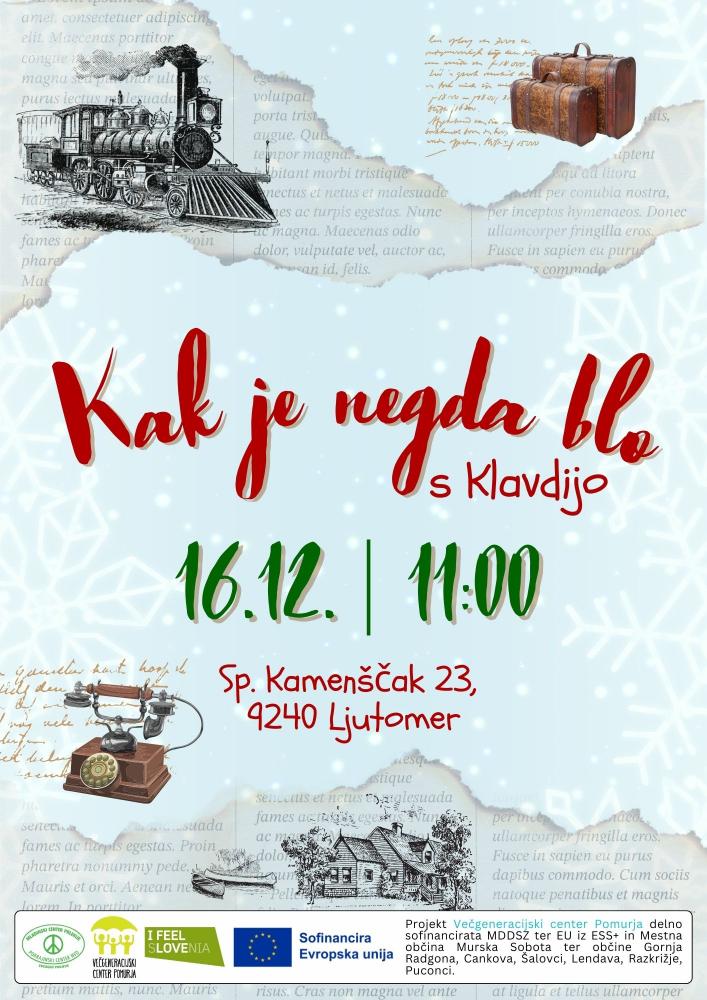 Kak je negda blo s Klavdijo