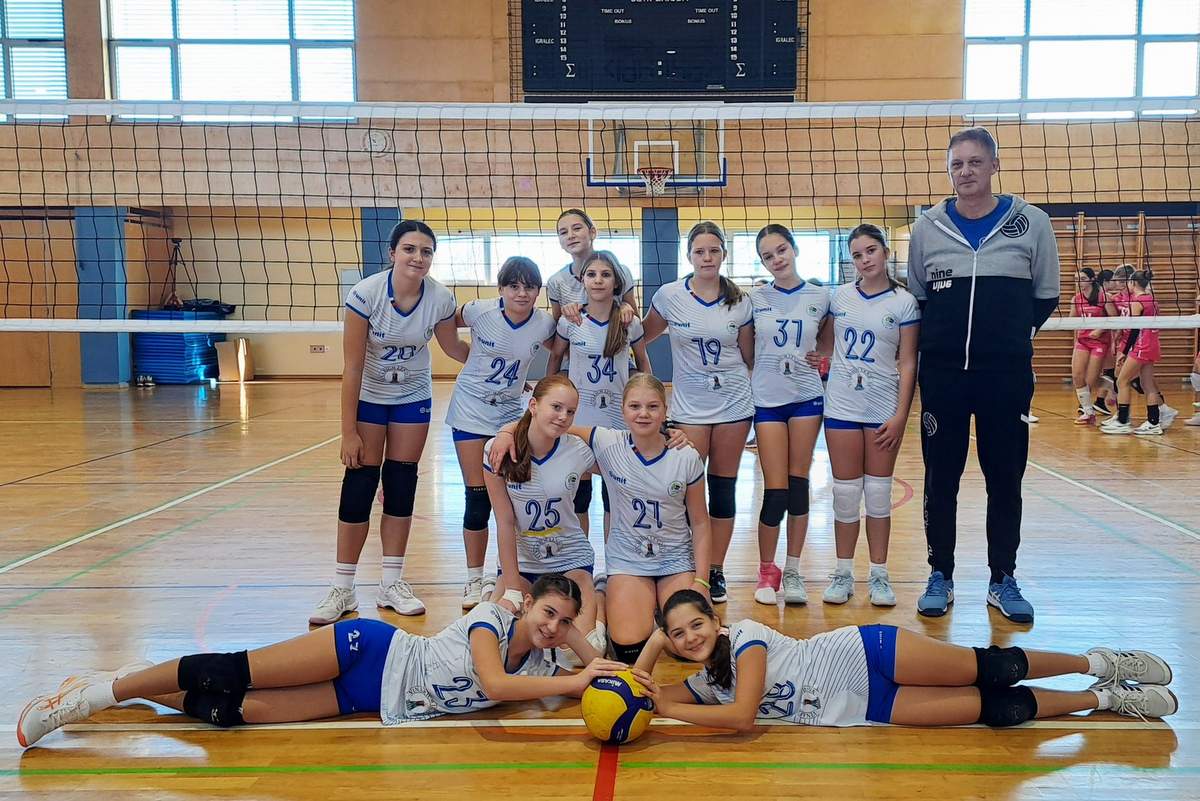 Male odbojkarice OK Lendava, foto: OK Lendava