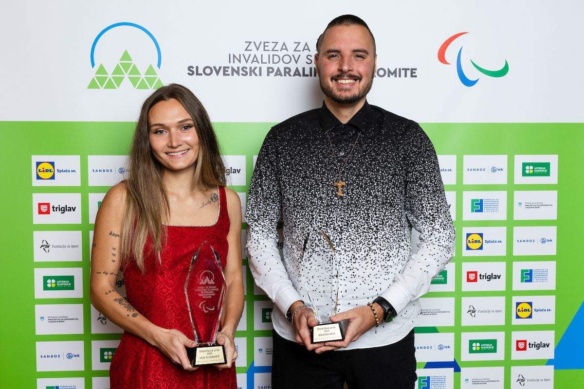 Leja Glojnarič in Marino Kegl