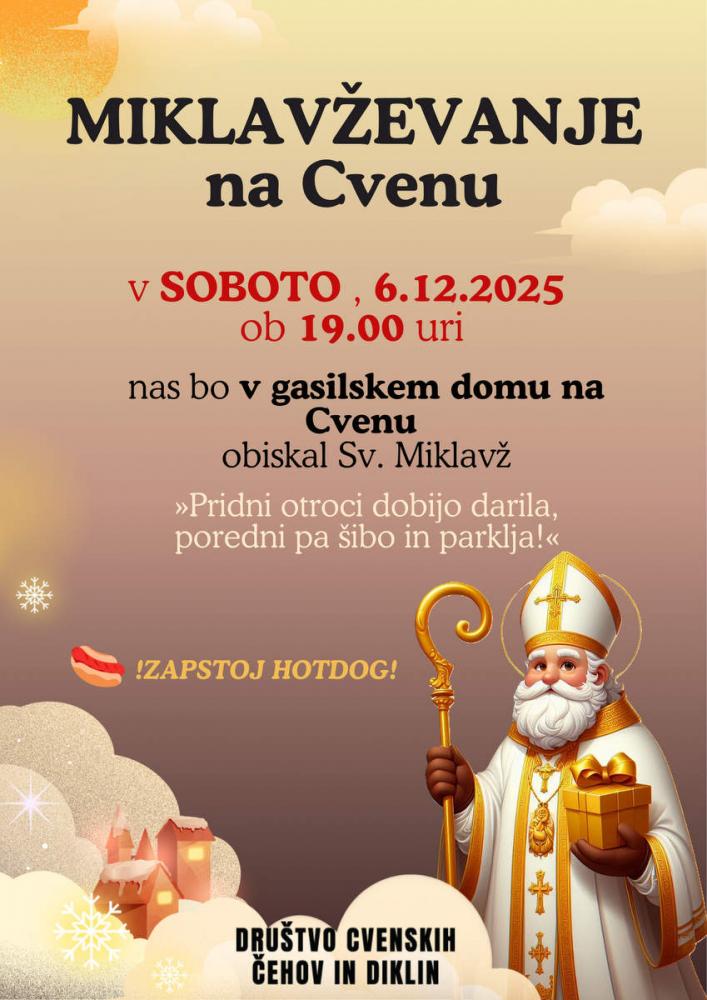 Miklavževanje na Cvenu