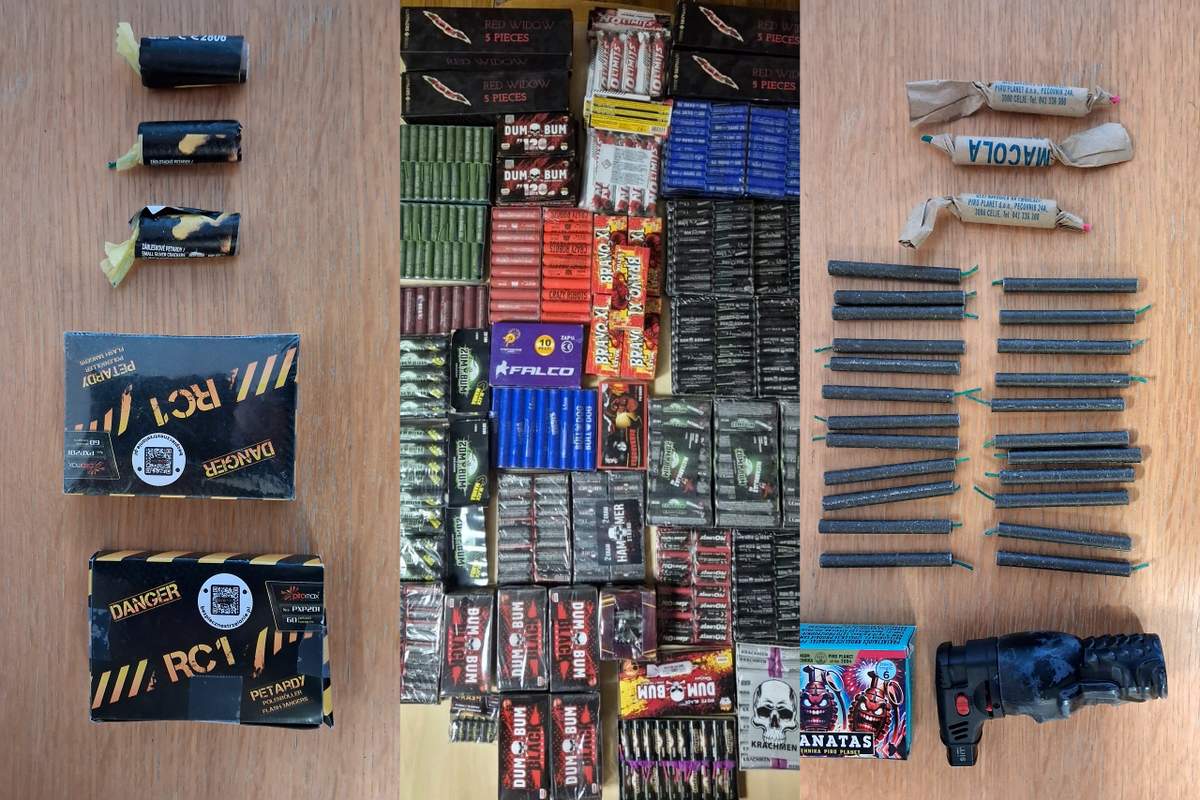 Zasežena pirotenika