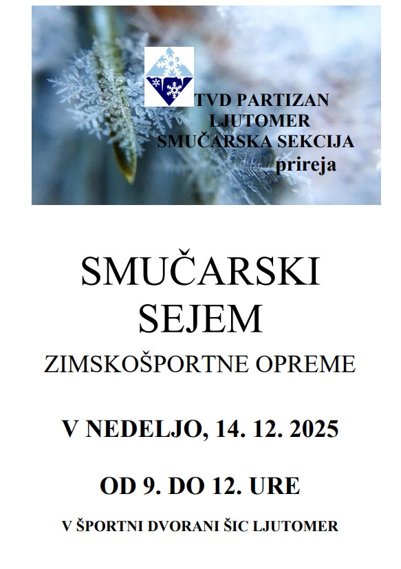 Sejem zimskošportne opreme v Ljutomeru