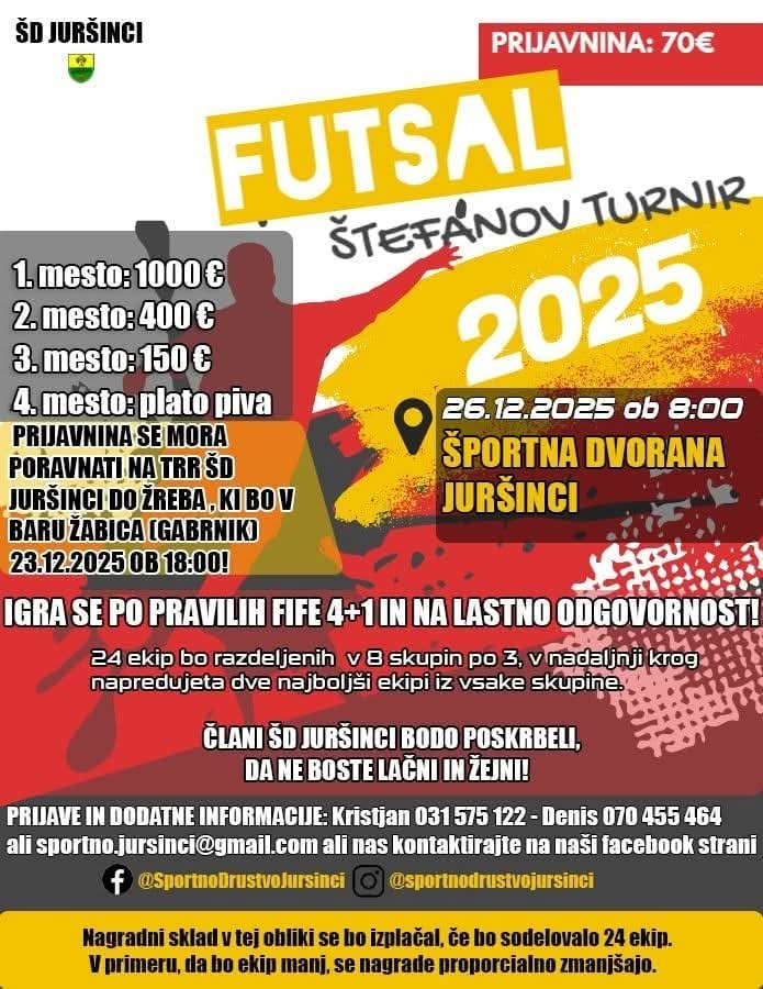 Štefanov turnir v futsalu