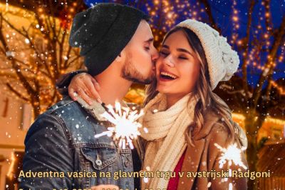 Adventna vasica na Glavnem trgu v Bad Radkersburgu 