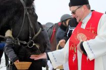Blagoslov konjev na Kapeli