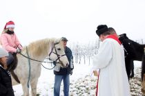 Blagoslov konjev na Kapeli