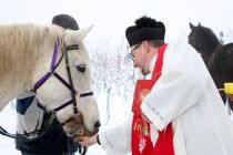 Blagoslov konjev na Kapeli