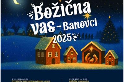 Božična vas Banovci 2025