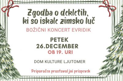 Božični koncert Evridik