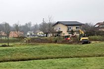 Gradnja visokovodnih nasipov v občini Razkrižje