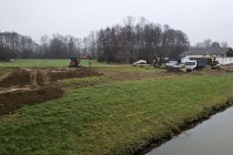 Gradnja visokovodnih nasipov v občini Razkrižje