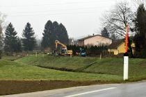 Gradnja visokovodnih nasipov v občini Razkrižje