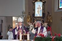Janez Kozinc na obisku v župniji Razkrižje