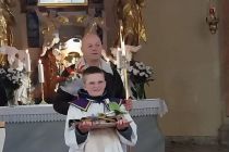 Janez Kozinc na obisku v župniji Razkrižje