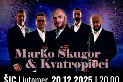 KONCERT MARKO ŠKUGOR & KVATROPIRCI