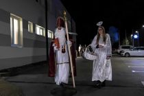 Miklavž s parklji v Mezgovcih ob Pesnici