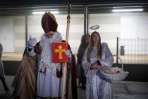 Miklavž s parklji v Mezgovcih ob Pesnici