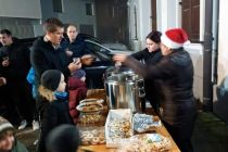 Obdarovanje otrok pri Mali Nedelji