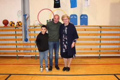 Dejan Zavec na OŠ Mala Nedelja