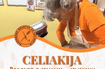 Pogovor o celiakiji - izmenjava receptov in kulinarična delavnica