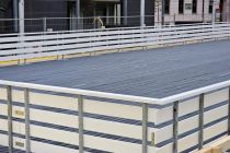 Postavljanje drsališča v Ljutomeru