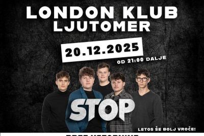 Predbožični žur s Skupino STOP