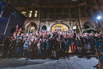 Prižig lučk na Ptuju