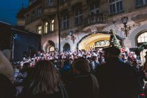 Prižig lučk na Ptuju