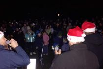 Prižig lučk na Stari Gori