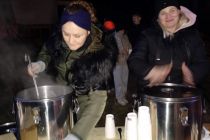 Prižig lučk na Stari Gori